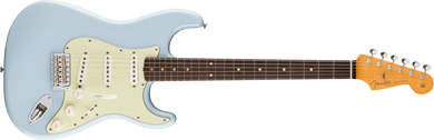 [PREORDER] Fender Limited Edition Vintera II Roadworn 60s Stratocaster Electric Guitar, RW FB, Sonic Blue