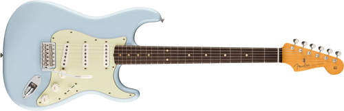 [PREORDER] Fender Limited Edition Vintera II Roadworn 60s Stratocaster Electric Guitar, RW FB, Sonic Blue