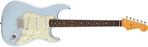 [PREORDER] Fender Limited Edition Vintera II Roadworn 60s Stratocaster Electric Guitar, RW FB, Sonic Blue