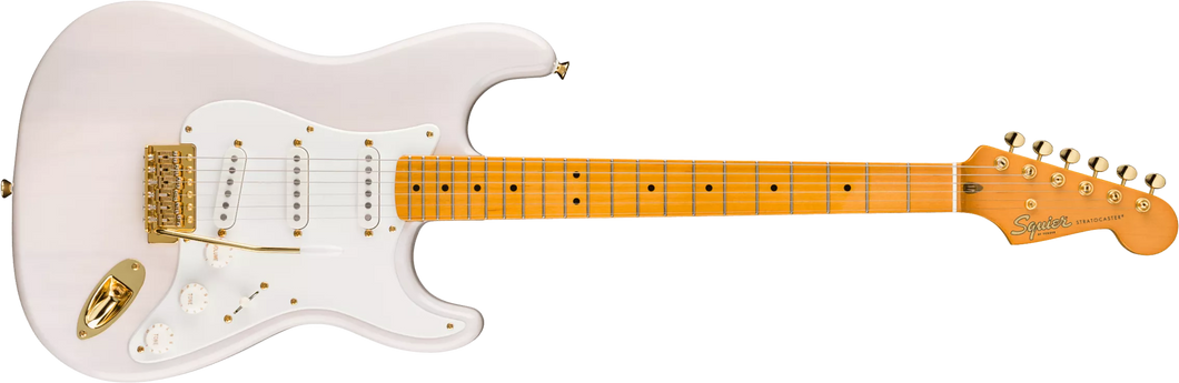 [PREORDER] Squier FSR Classic Vibe 50s Stratocaster Electric Guitar, Maple FB, White Blonde