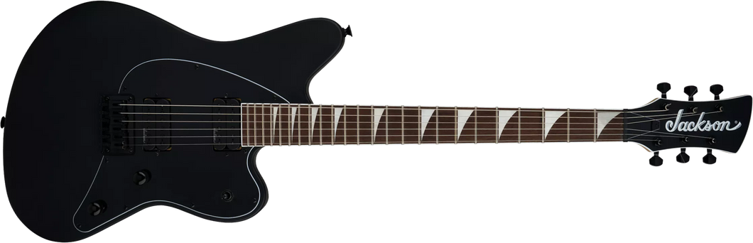 [PREORDER] Jackson X Series Surfcaster SC HT6 Electric Guitar, Laurel FB, Satin Black