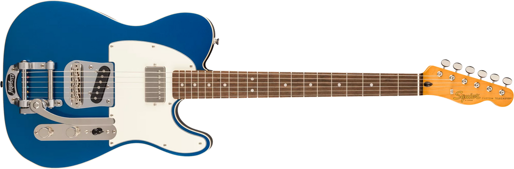 [PREORDER] Squier FSR Classic Vibe Custom Telecaster SH Electric Guitar w/Bigsby, Lake Placid Blue