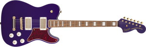 [PREORDER] Squier FSR Paranormal Troublemaker Telecaster Deluxe Electric Guitar, Laurel FB, Purple Metallic