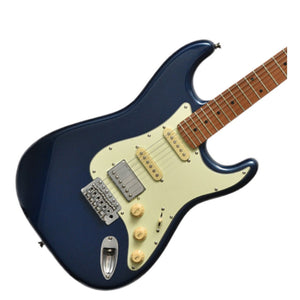 Bacchus BST-2-RSM/M-DLPB Universe Series Roasted Maple Electric Guitar, Deep Lake Placid Blue