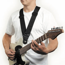 D'Addario 50DARE000 Dare Dual Shoulder Guitar Strap, Black