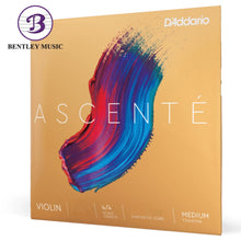 D'Addario A312 4/4M Ascente Violin Single A String, 4/4 Scale, Medium Tension