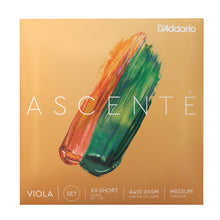 D'Addario A410 XXSM Ascente Viola String Set, Extra-Extra-Short Scale, Medium Tension