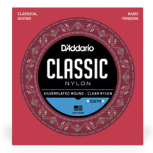 D'Addario EJ27H Nylon Classical Guitar Strings, Hard Tension