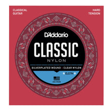 D'Addario EJ27H Nylon Classical Guitar Strings, Hard Tension