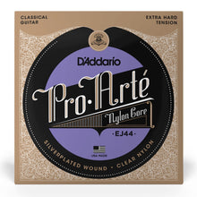 D'Addario EJ44 Pro-Arté Nylon Classical Guitar Strings, Extra Hard Tension