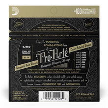 D'Addario EJ45C Pro-Arté Composite Core Classical Guitar Strings, Normal Tension