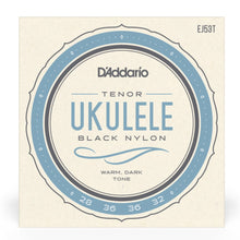 D'Addario EJ53T Pro-Arté Black Nylon Tenor Ukulele Strings