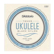 D'Addario EJ53T Pro-Arté Black Nylon Tenor Ukulele Strings