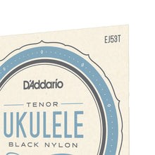 D'Addario EJ53T Pro-Arté Black Nylon Tenor Ukulele Strings