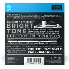D'Addario EXL120-10P XL Nickel Wound Electric Guitar Strings, Super Light, 9-42 Gauge, 10-Pack