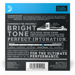 D'Addario EXL120-10P XL Nickel Wound Electric Guitar Strings, Super Light, 9-42 Gauge, 10-Pack