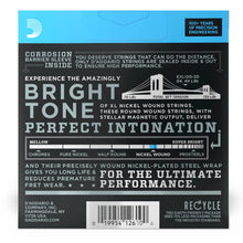 D'Addario EXL120-3D XL Nickel Wound Electric Guitar Strings, Super Light, 9-42 Gauge, 3-Pack