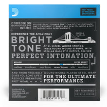 D'Addario EXL120-8 XL Nickel Wound 8-String Electric Guitar Strings, Super Light, 9-65 Gauge