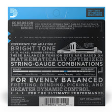D'Addario EXL120BT XL Nickel Wound Electric Guitar Strings, Balanced Tension Super Light, 9-40 Gauge