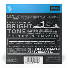 D'Addario EXL140-8 XL Nickel Wound 8-String Electric Guitar Strings, Light Top/Heavy Bottom, 10-74 Gauge