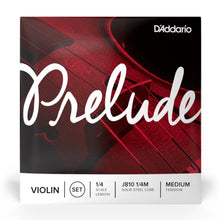 D’Addario J810 1/4M Prelude Violin String Set,1/4 Scale, Medium Tension