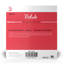 D’Addario J810 1/8M Prelude Violin String Set, 1/8 Scale, Medium Tension