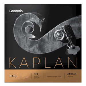 D'Addario K611 3/4M Kaplan Bass Single G String, 3/4 Scale, Medium Tension