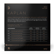 D'Addario K611 3/4M Kaplan Bass Single G String, 3/4 Scale, Medium Tension