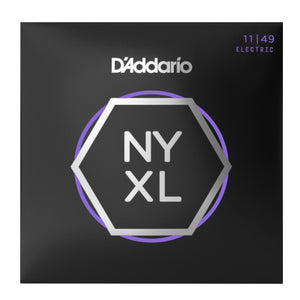 D’Addario NYXL1149 NYXL Nickel Wound Electric Guitar Strings, Medium, 11-49 Gauge