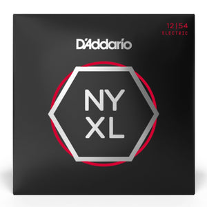 D’Addario NYXL1254 NYXL Nickel Wound Electric Guitar Strings, Heavy, 12-54 Gauge