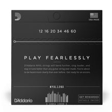 D’Addario NYXL1260 NYXL Nickel Wound Electric Guitar Strings, Extra Heavy, 12-60 Gauge