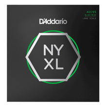 D’Addario NYXL4095 NYXL Electric Bass Strings, Super Light, Long Scale, 40-95 Gauge