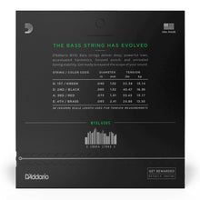 D’Addario NYXL4095 NYXL Electric Bass Strings, Super Light, Long Scale, 40-95 Gauge