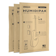D'Addario PW-HPRP-03 Humidipak maintain, Replacement 3-Pack