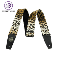 DiMarzio DD3310CH Faux Fur Guitar Strap, Cheetah