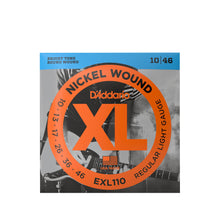 D'Addario EXP110 Coated Nickel Wound Strings -.010-.046 Light