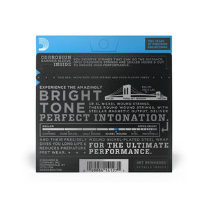 D'Addario EXP110 Coated Nickel Wound Strings -.010-.046 Light