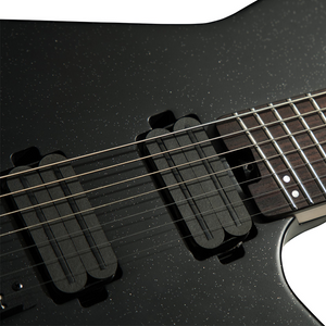 HILS HZ7 Headless Multi-Scale 7-String Electric Guitar - Galaxy Black