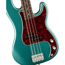 [PREORDER] Fender American Professional Classic Precision Bass Guitar, RW FB, Faded Sherwood Green Metallic