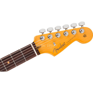 [PREORDER] Fender American Ultra Luxe Vintage 60s Stratocaster HSS Electric Guitar, RW FB, Sea Foam Green