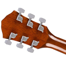 [PREORDER] Fender FA-135CE Concert Acoustic Guitar, Walnut FB, Natural Mahogany