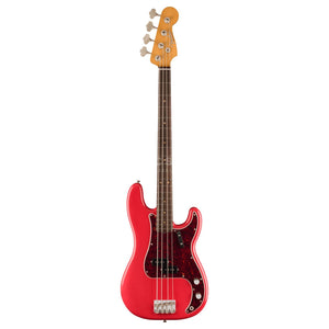 [PREORDER] Fender Limited Edition Vintera II Roadworn 60s Precision Bass Guitar, RW FB, Fiesta Red
