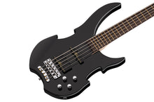 [PREORDER] Warwick RockBass Vampyre 5-String Bass Guitar, Solid Black High Polish
