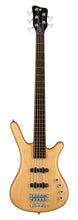 [PREORDER] Warwick RockBass Corvette Premium 5-String Bass Guitar, Natural Transparent High Polish
