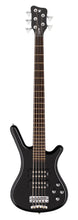 [PREORDER] Warwick RockBass Corvette $$ 5-String Bass Guitar, Solid Black High Polish