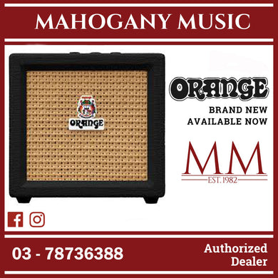 Orange Crush Mini 3-watt Micro Amplifier - Black
