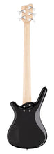 [PREORDER] Warwick RockBass Corvette $$ 5-String Bass Guitar, Solid Black High Polish