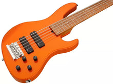 [PREORDER] Sadowsky MetroExpress 24-Fret Modern 5-String Bass, Solid Candy Apple Orange Metallic High Polish