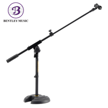 Hercules MS120B H Base Microphone Stand W/Boom And Mic Clip