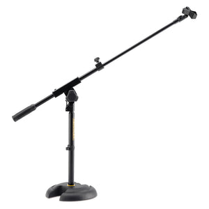 Hercules MS120B H Base Microphone Stand W/Boom And Mic Clip